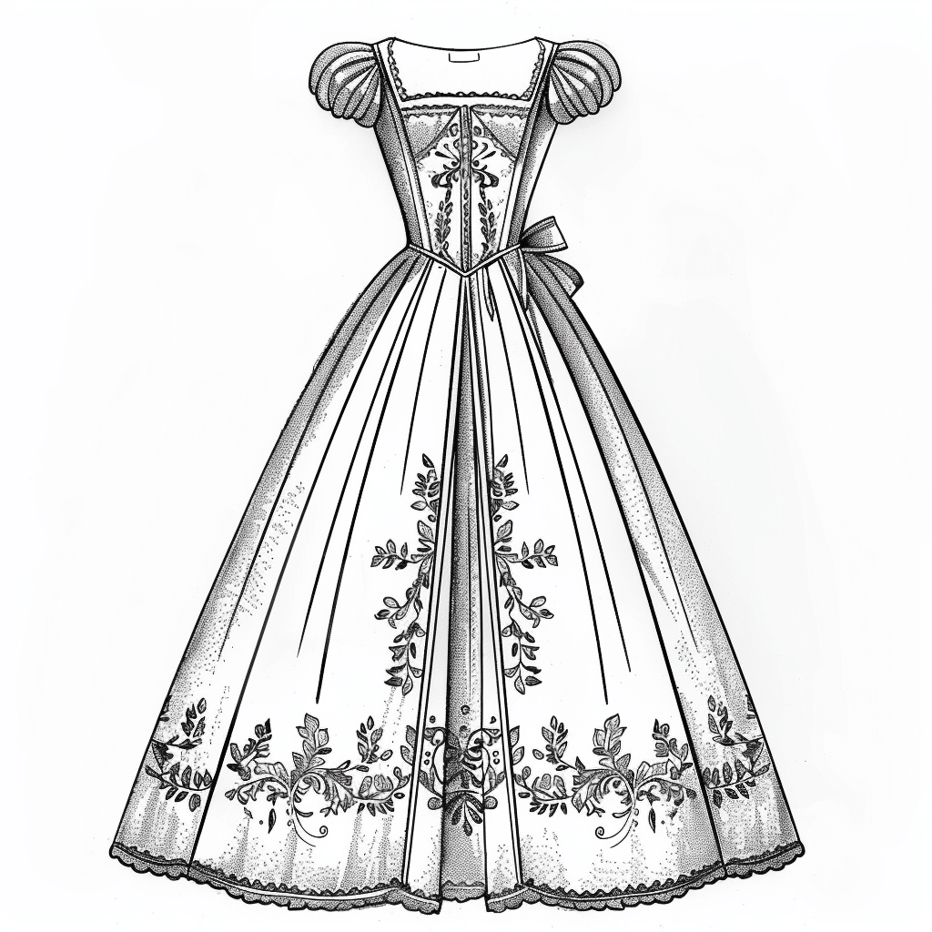 Royal Lace Style Dress