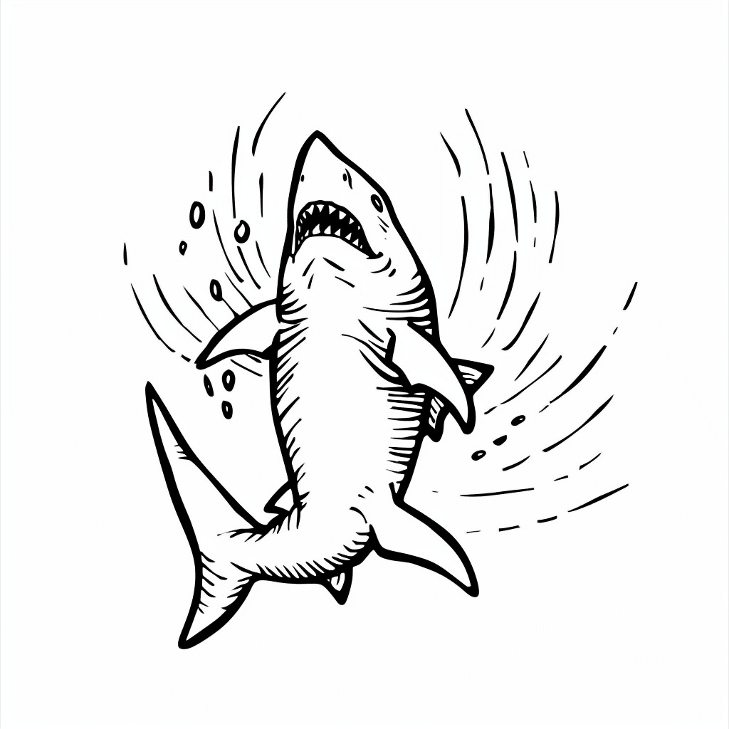 Shark Doing Wiggle Dance