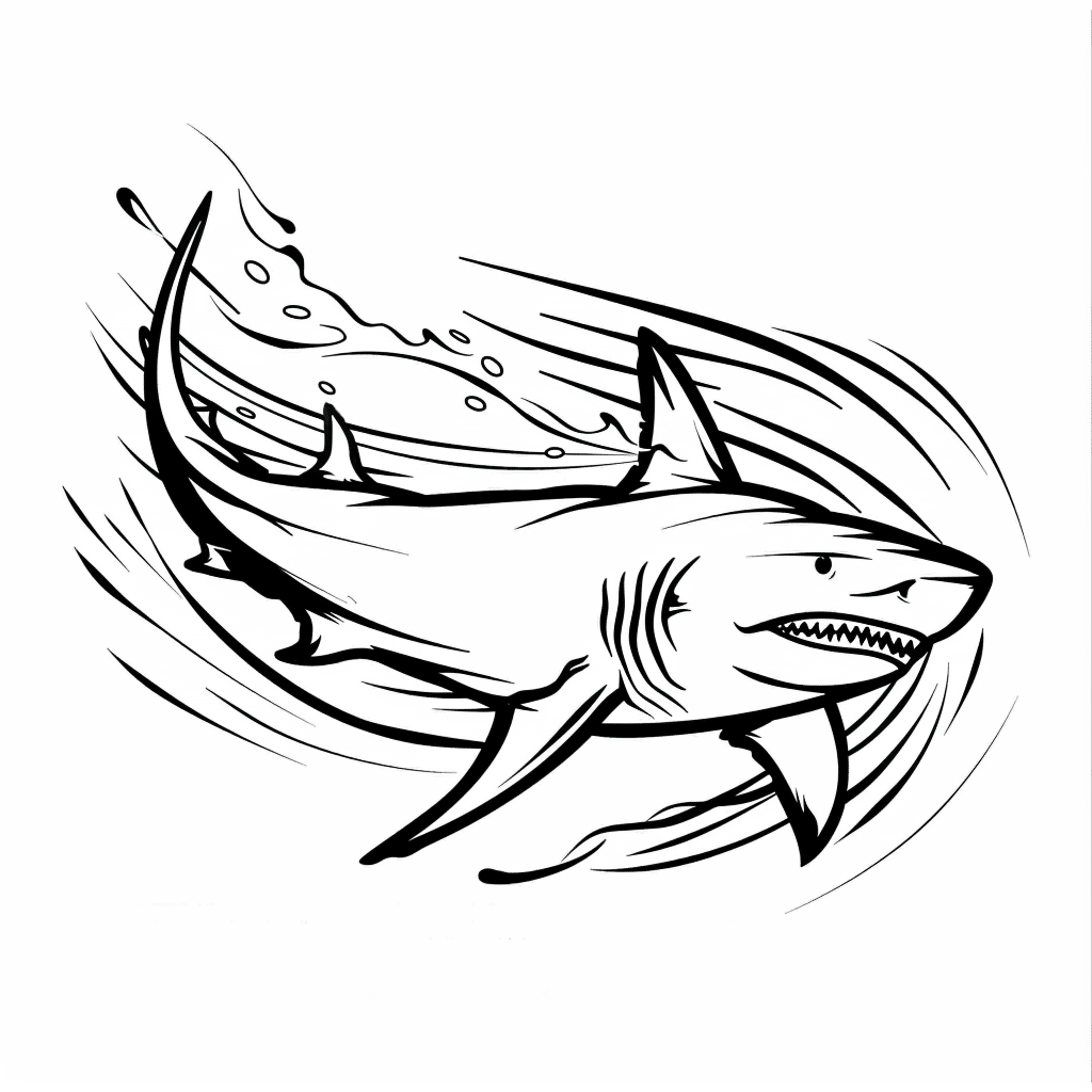 Shark Flowing Motion