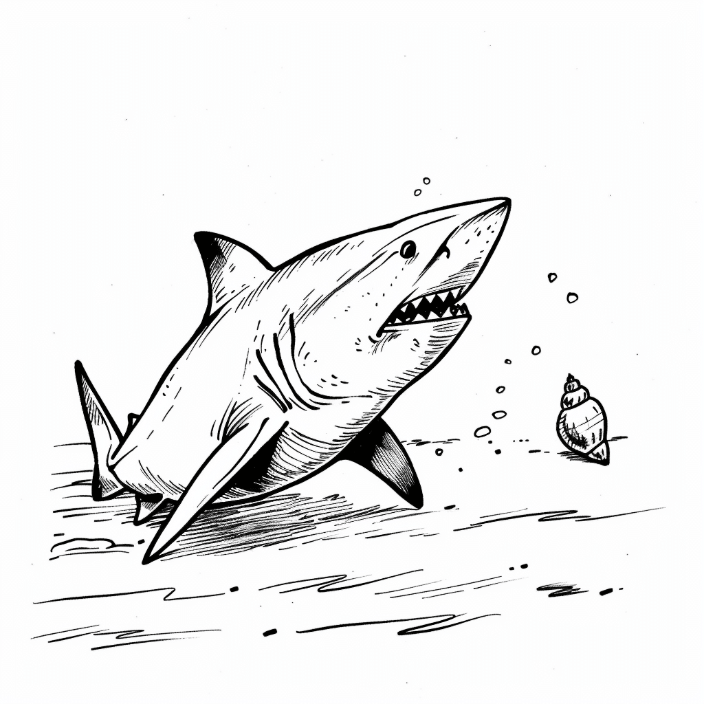 Shark Listening Carefully