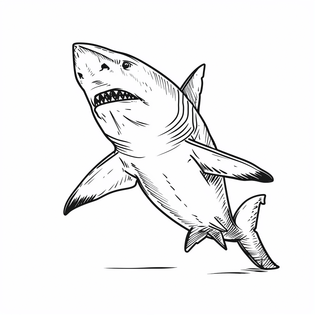 Shark Looking Curious