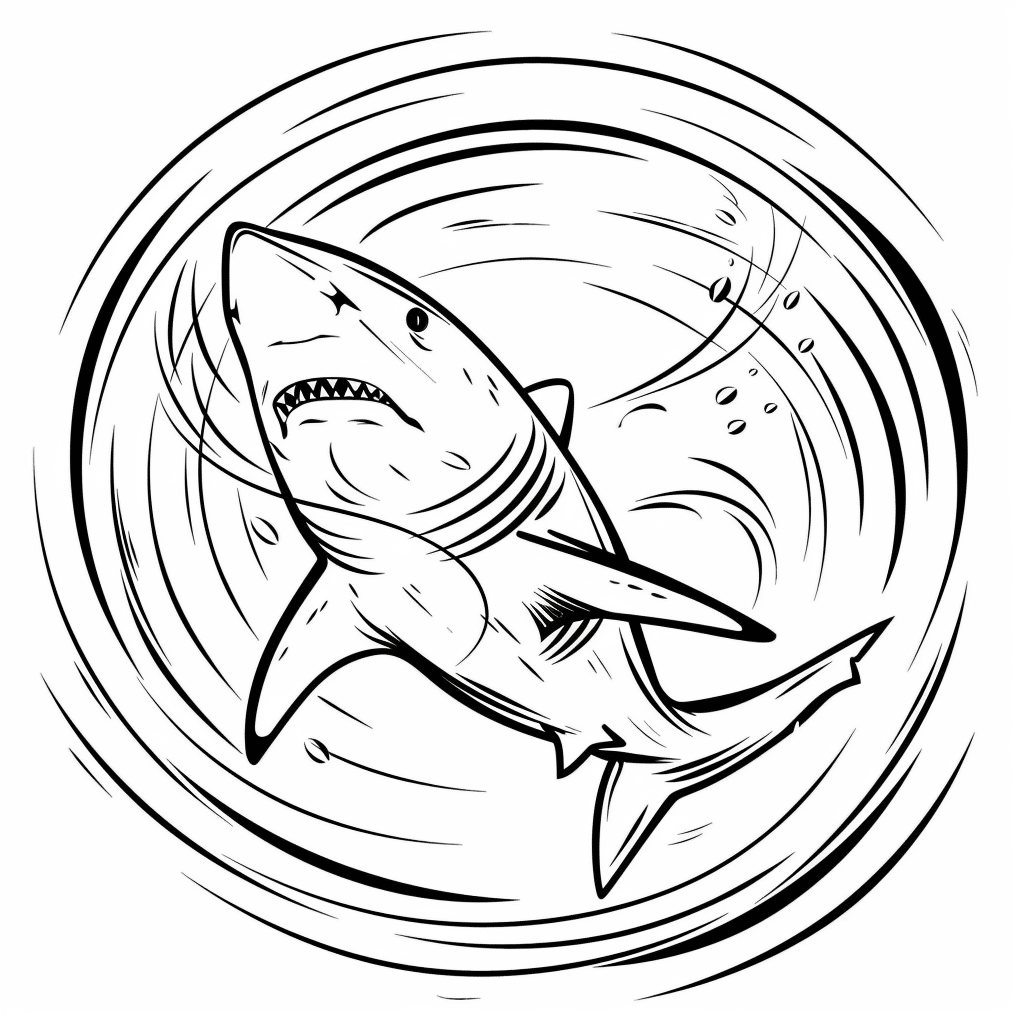 Shark Spinning Fast