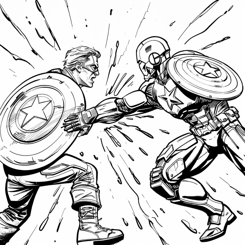 Shield Push Back - Captain America
