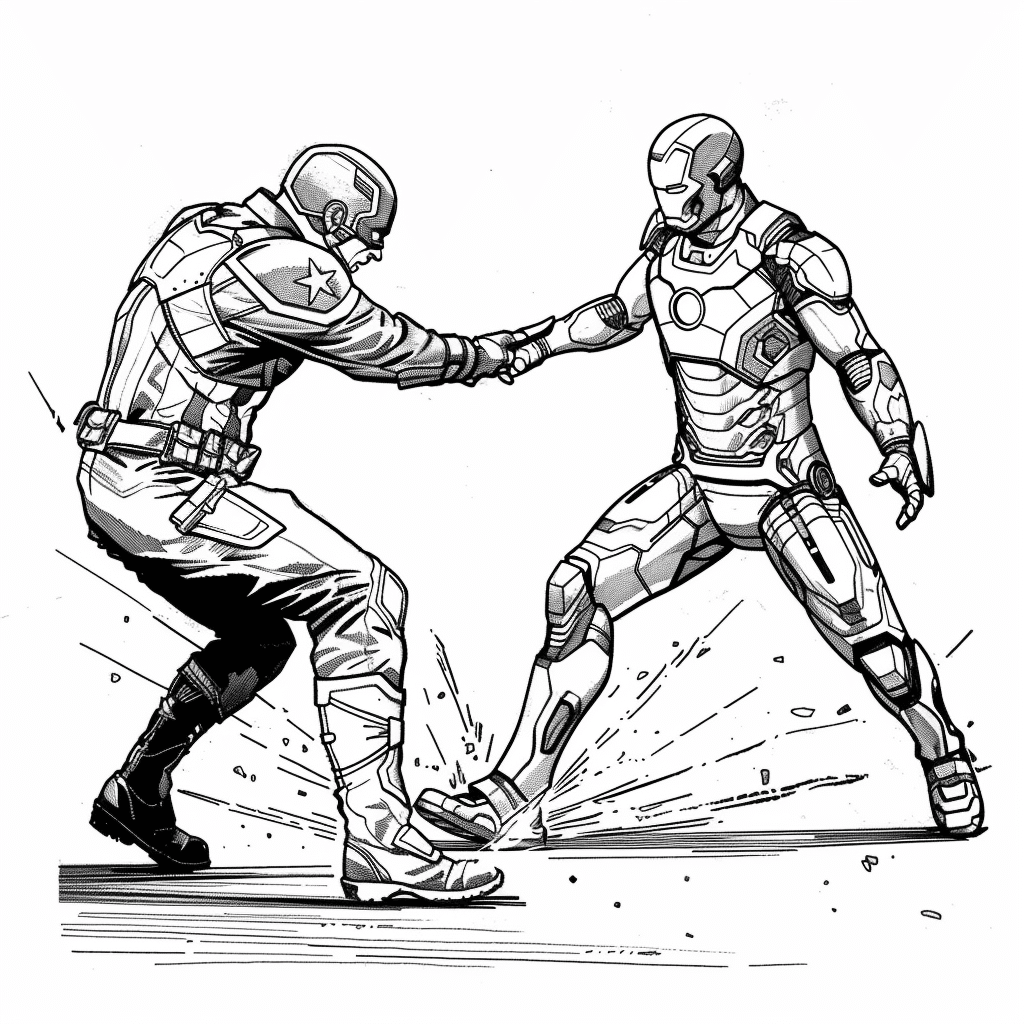 Side Step Dodge - Captain America