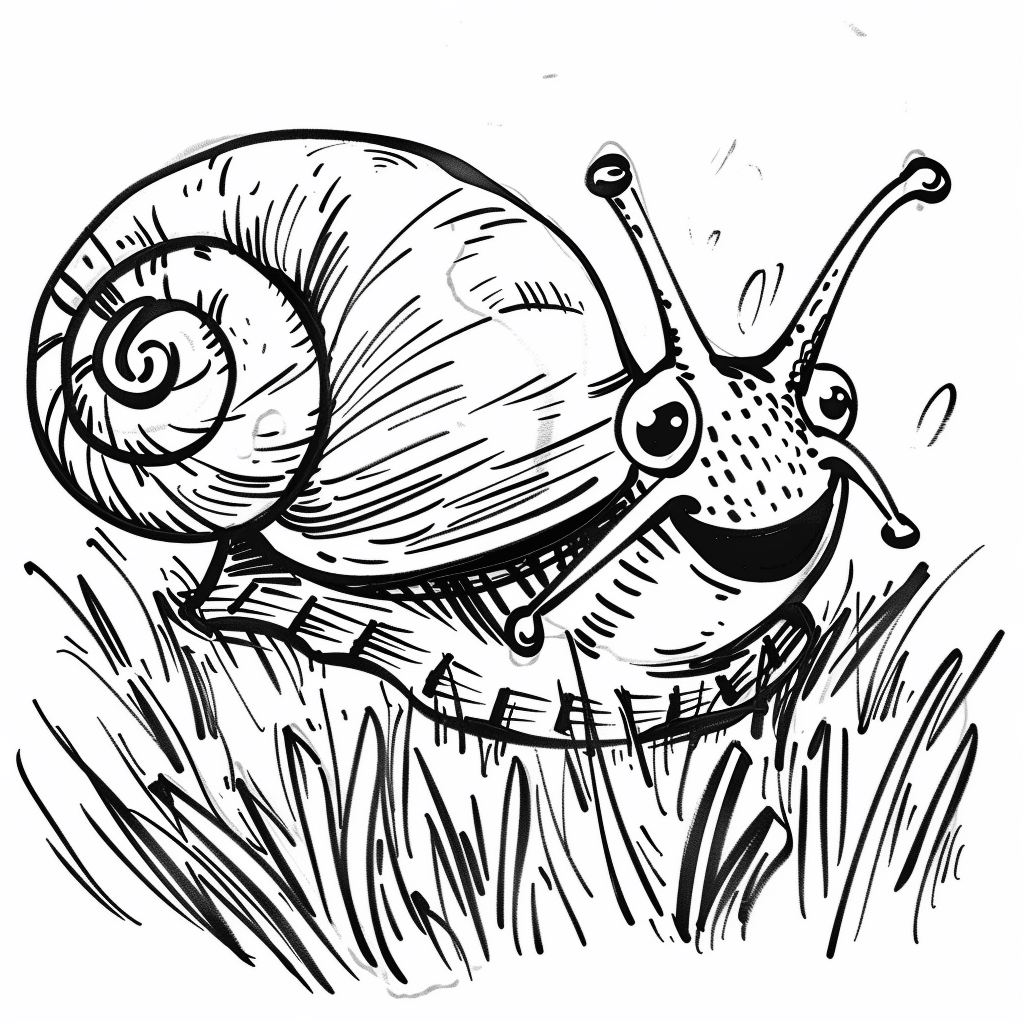 Snail Slow Walk