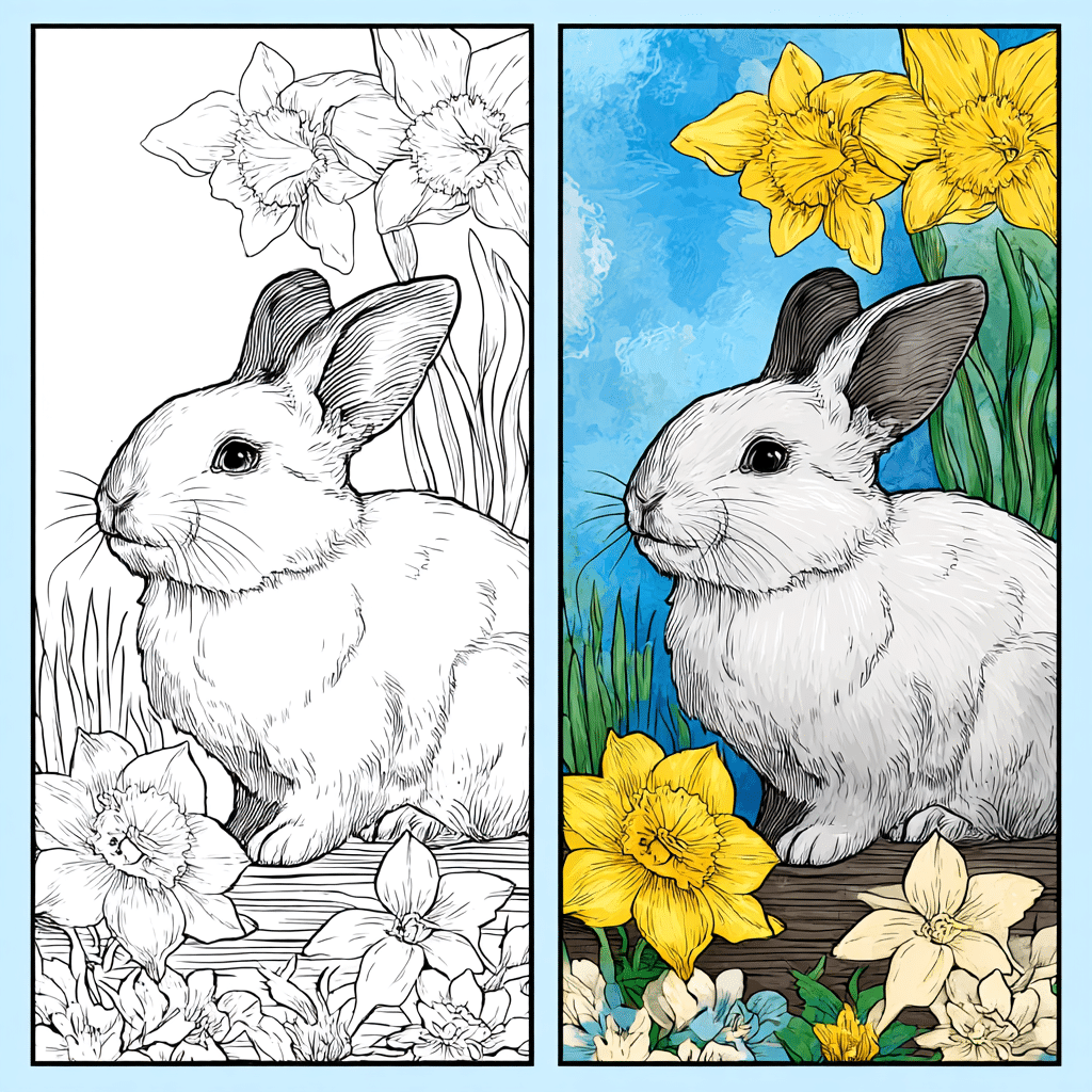 Spring Coloring Pages