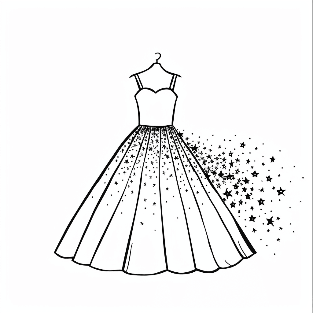 Starfall Princess Gown