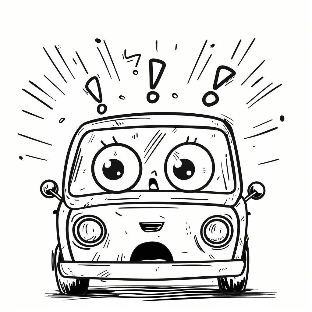 Surprised Car Reaction