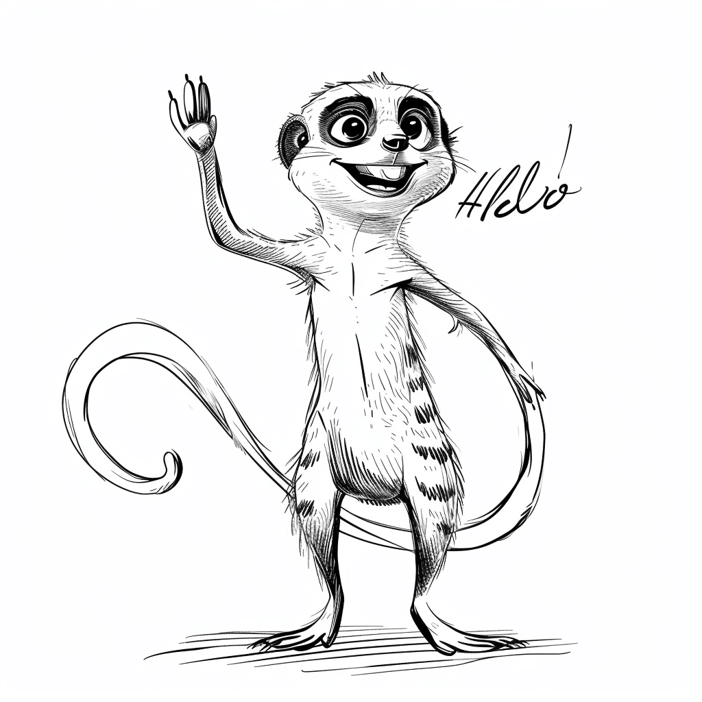 Timon Waving Hello
