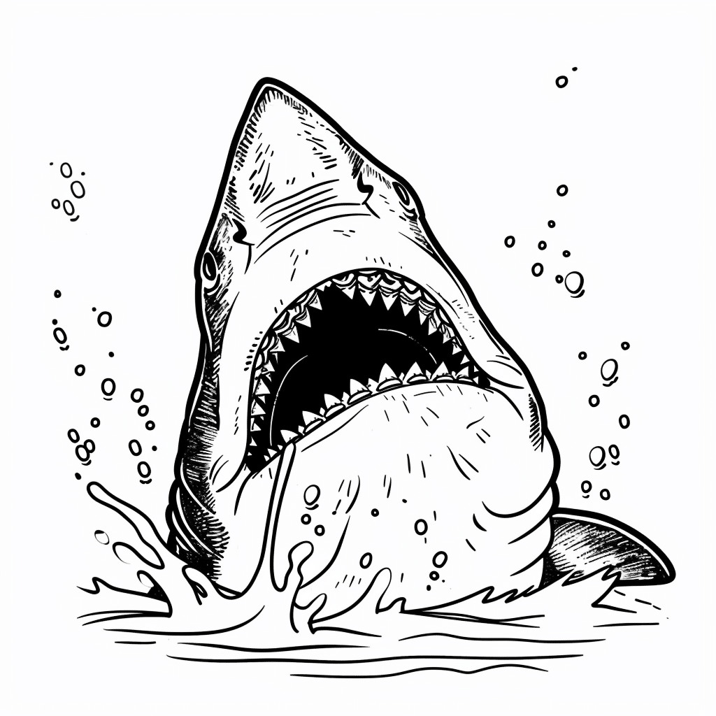 Yawning Shark