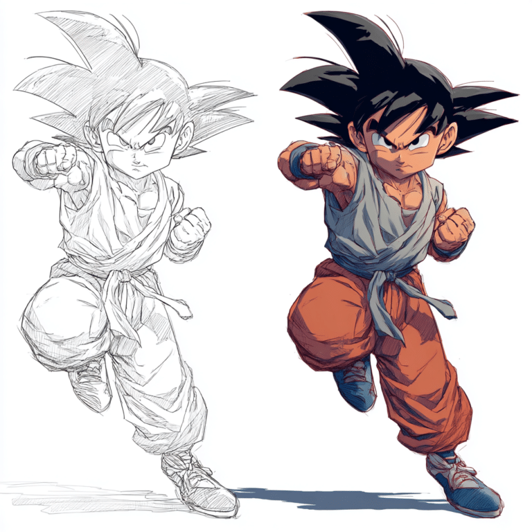 goku coloring pages