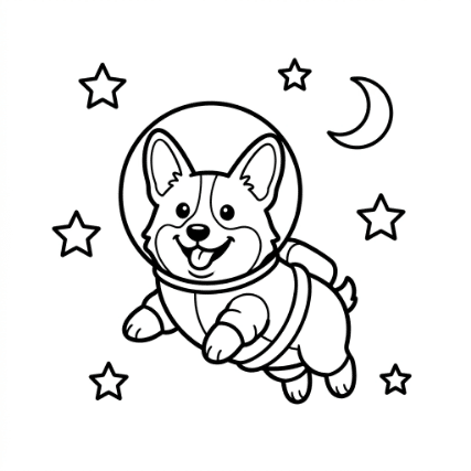 ASTRONAUT DOG