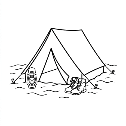 BEACH CAMPING TENT