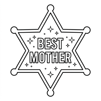 Best Mother Badge