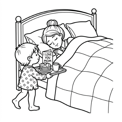 Breakfast in Bed Surprise