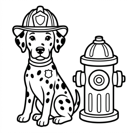 FIREMAN DOG