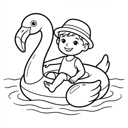 FLOATING FLAMINGO RIDE