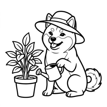 GARDENING DOG