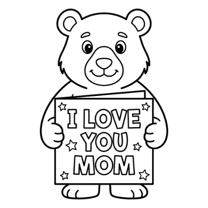 I Love You Mom Bear