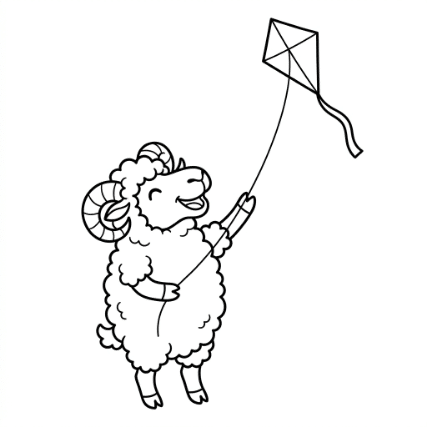 KITE FLYING RAM