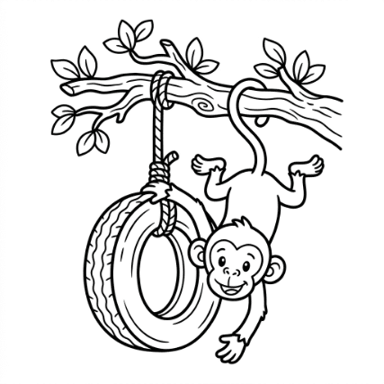 PLAYING MONKEY DOODLE
