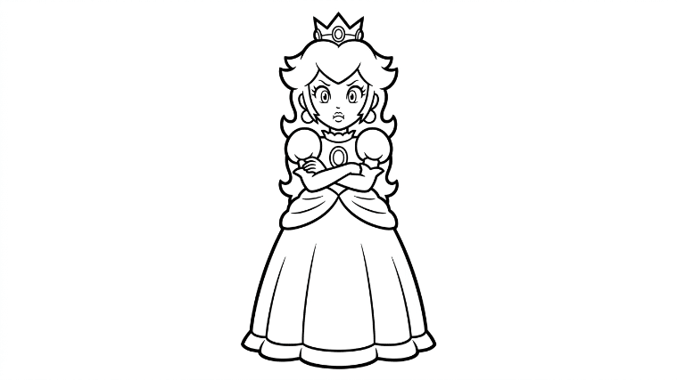 Princess Peach crosses