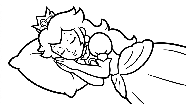 Princess Peach lies