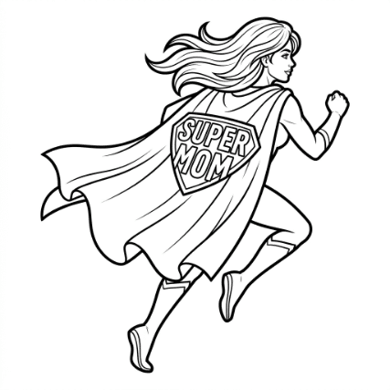 Super Mom Cape