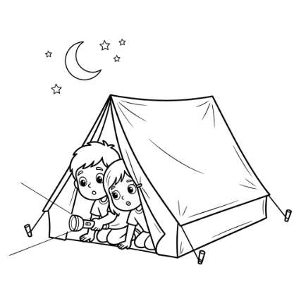 TENT SLEEPOVER