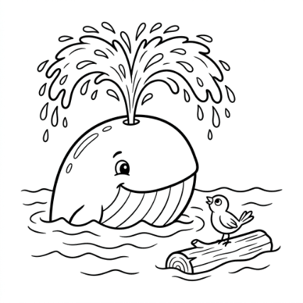 WHALE SPRAY SURPRISE