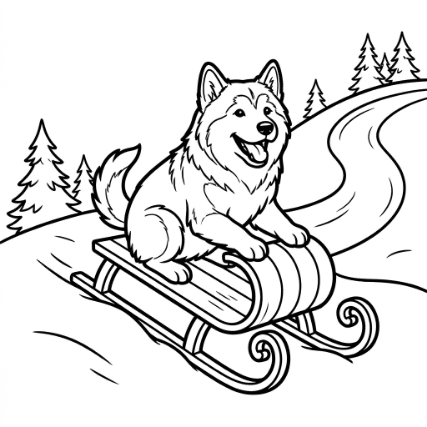 WINTER SLEDDING