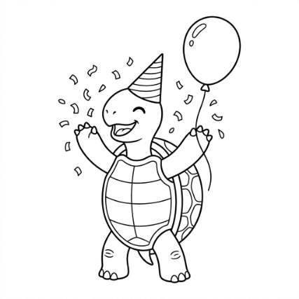 CELEBRATING TURTLE