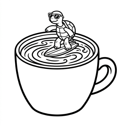 COFFEE MUG SURF