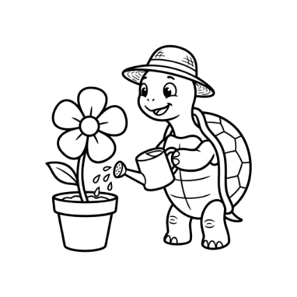 GARDENING TURTLEGARDENING TURTLE