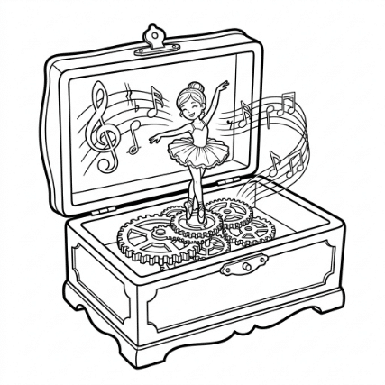 JEWELRY BOX BALLERINA
