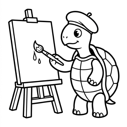 PAINTING TURTLE