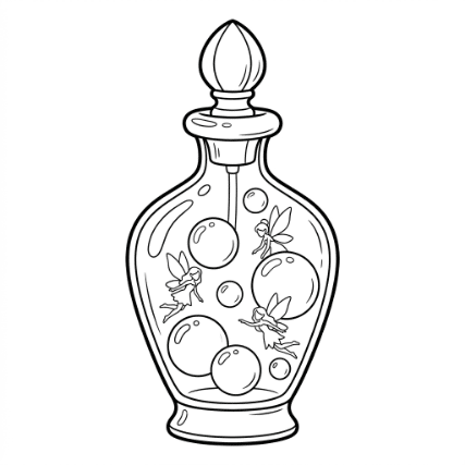 PERFUME BOTTLE FLOAT