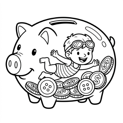 PIGGY BANK SWIM