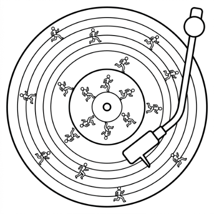 RECORD PLAYER SPIN