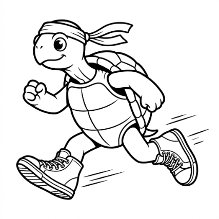 RUNNING TURTLE