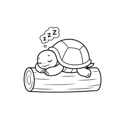 SLEEPING TURTLE