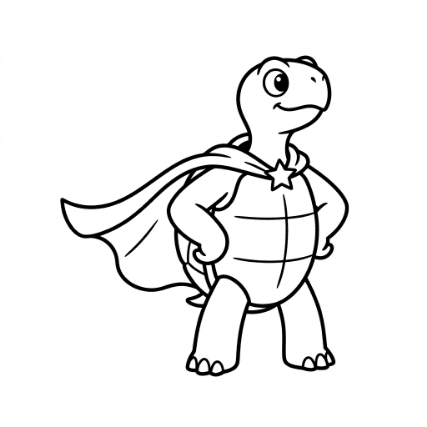 SUPERHERO TURTLE
