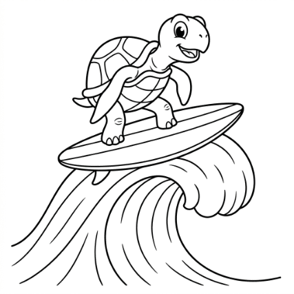 SURFING TURTLESURFING TURTLE