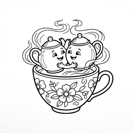 TEACUP FRIENDSHIP HUG